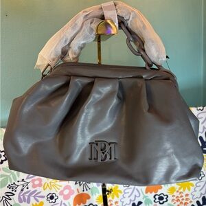 Badgley Mischka Wrapped Frame Clutch NWT